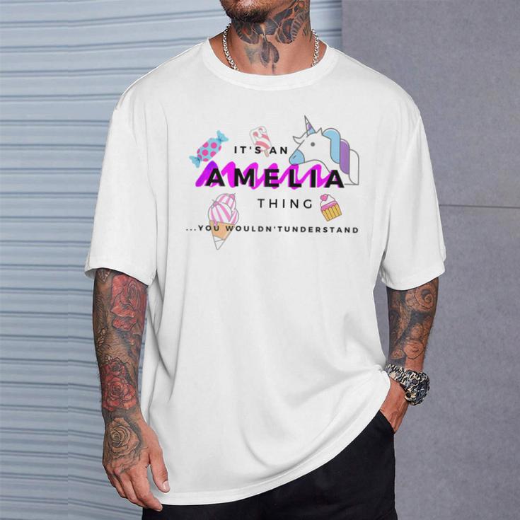 Es Ist Ein Amelia-Ding T-Shirt Geschenke für Ihn