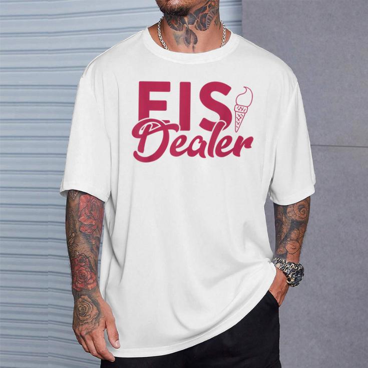 Ice Cream Dealer For Ice Cream Seller And Ice Cream Seller T-Shirt Geschenke für Ihn