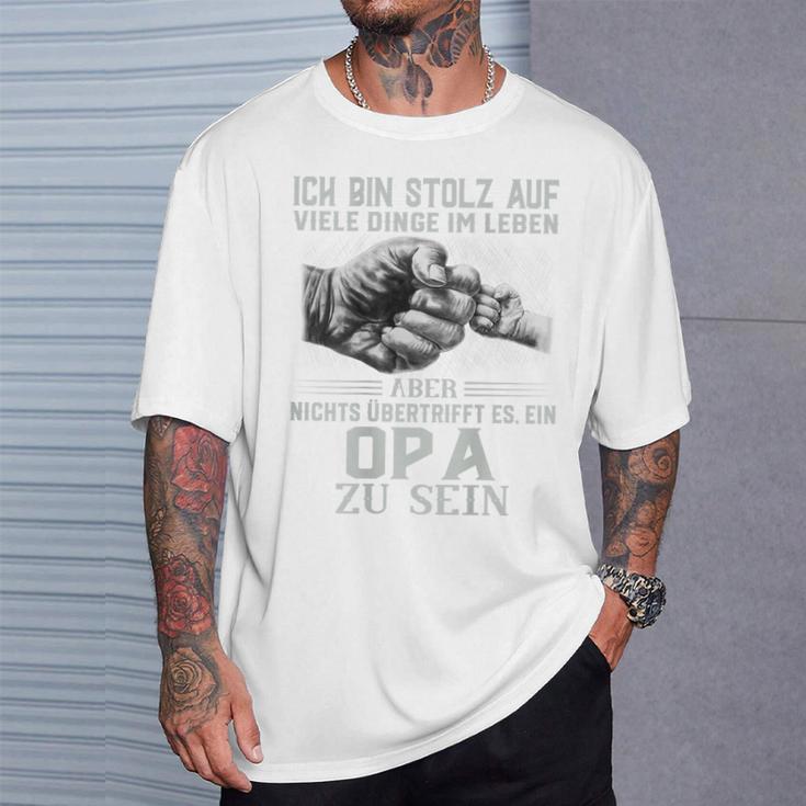 Ich Bin Stolz Aufiele Dinge Nichts Übertrifft Es Ist Ein Opa German T-Shirt Geschenke für Ihn