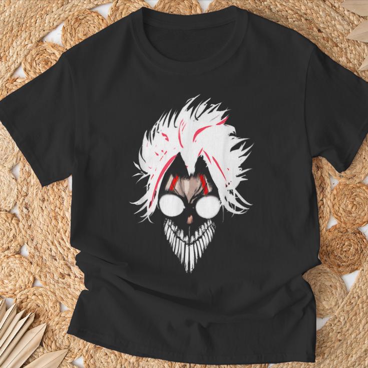 Anime Manga Shonen Character Dandadan Okarun Mask T-Shirt Geschenke für alte Männer