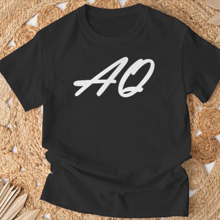 Aq Initialenorname A Nachname Q Alle Namen Mit A T-Shirt Geschenke für alte Männer