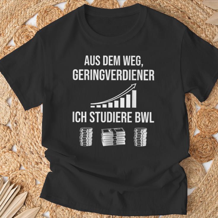 Aus Dem Weg Geringverdiener S T-Shirt Geschenke für alte Männer