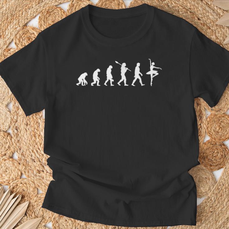 Ballett Tanz Evolution Ballerina Lustiges Geschenk T-Shirt Geschenke für alte Männer