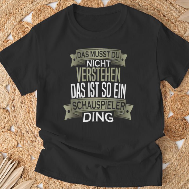 Beruf Ist So Ein Ding Schausteller T-Shirt Geschenke für alte Männer