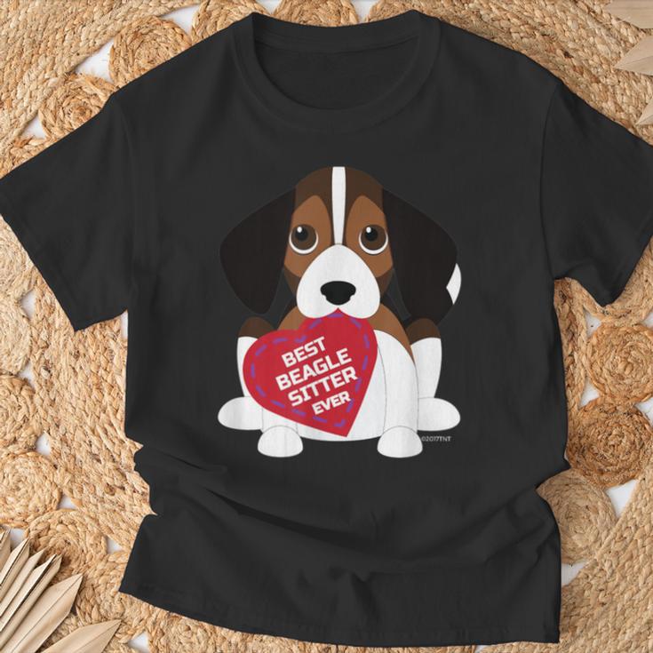 Best Beagle Dog Sitter Ever Beagle Dog Sitter T-Shirt Geschenke für alte Männer