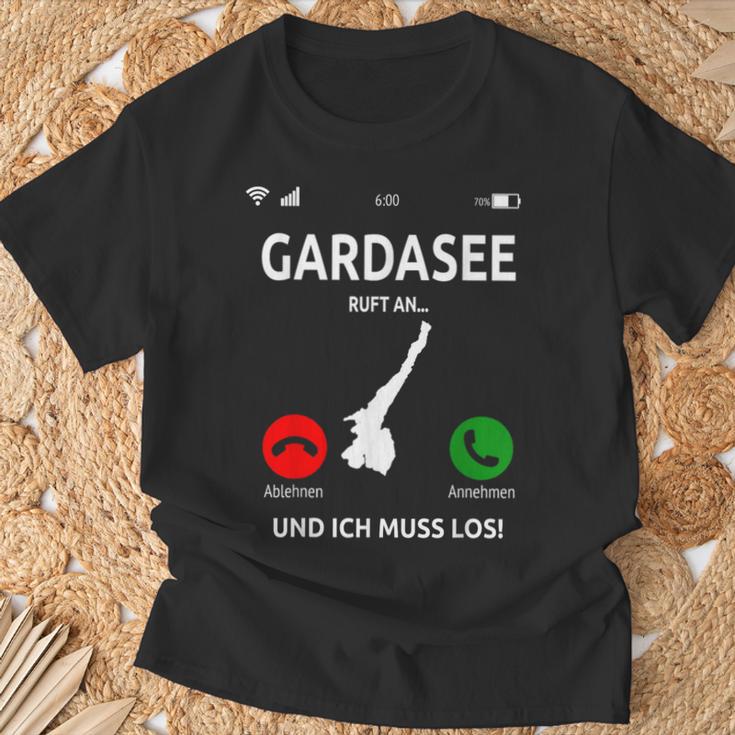 Call An Lago Di Garda T-Shirt Geschenke für alte Männer