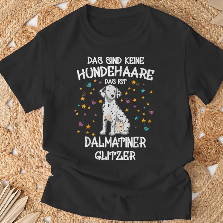 Dalmatian Glitter Dog Holder Dog T-Shirt Geschenke für alte Männer