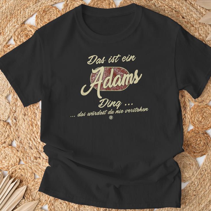 Das Ist Ein Adams Ding Family Adams T-Shirt Geschenke für alte Männer