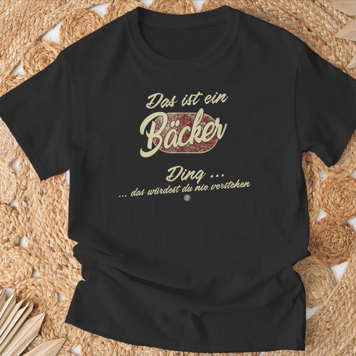 Das Ist Ein Bäcker Ding Lustiges Familie Bäcker T-Shirt Geschenke für alte Männer