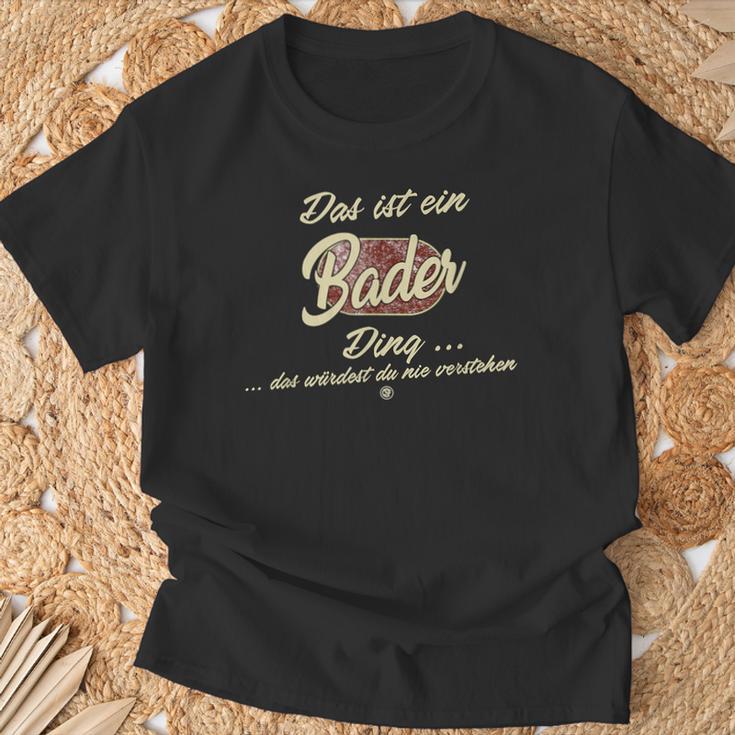 Das Ist Ein Bader Ding T-Shirt Geschenke für alte Männer