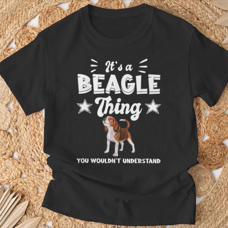 Das Ist Ein Beagle Ding Geschenk Beagle T-Shirt Geschenke für alte Männer