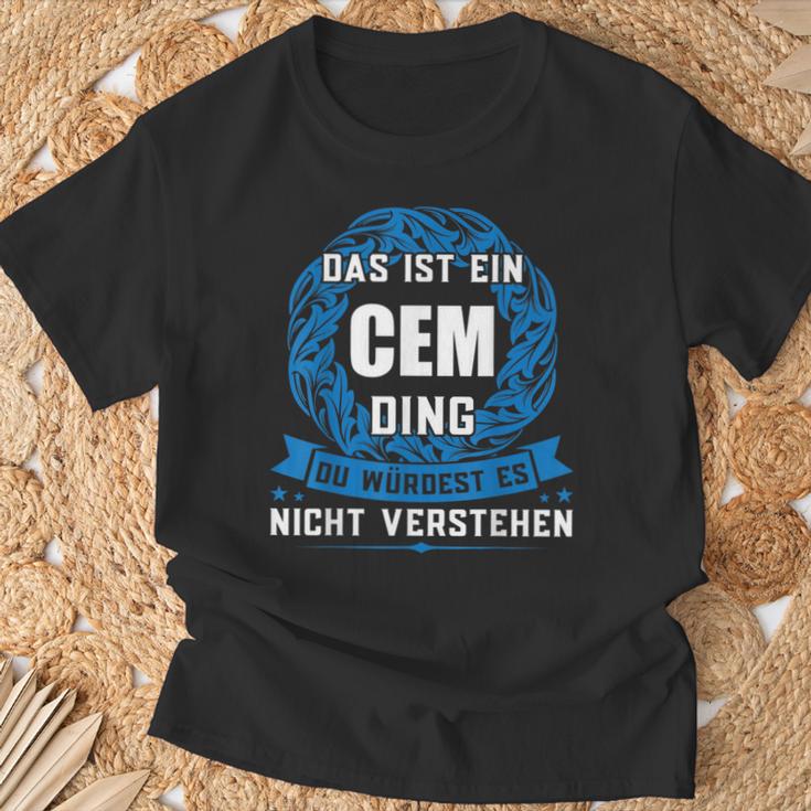 Das Ist Ein Cem Dingorname T-Shirt Geschenke für alte Männer