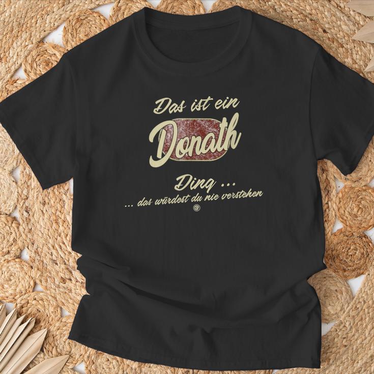 Das Ist Ein Donath Ding Lustiges Familie Donath T-Shirt Geschenke für alte Männer