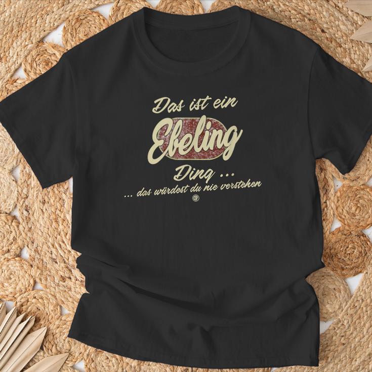 Das Ist Ein Ebeling Ding Family Ebeling T-Shirt Geschenke für alte Männer