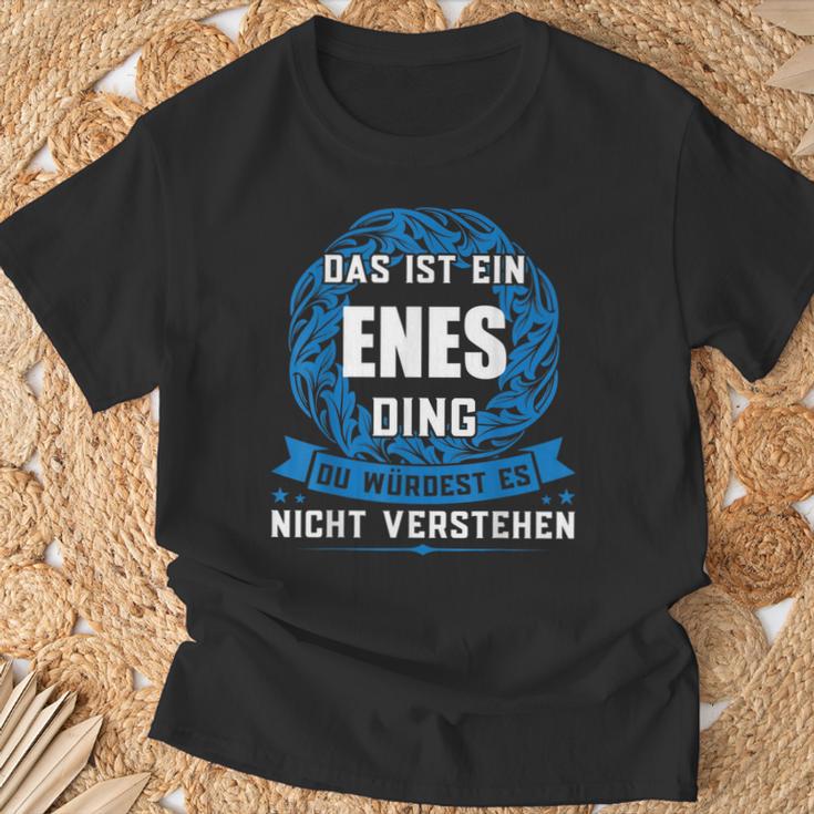 Das Ist Ein Enes Dingorname T-Shirt Geschenke für alte Männer