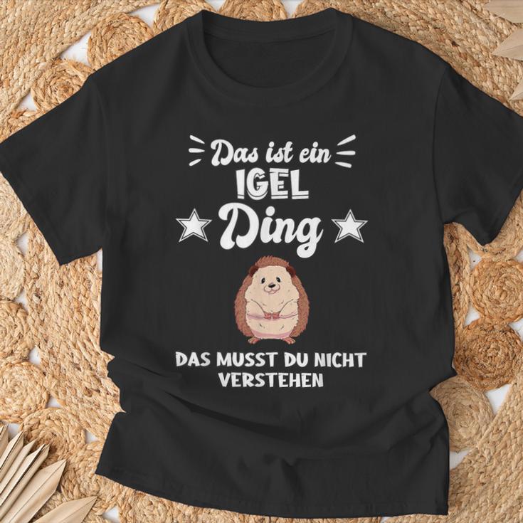 Das Ist Ein Hedgehog Ding T-Shirt Geschenke für alte Männer