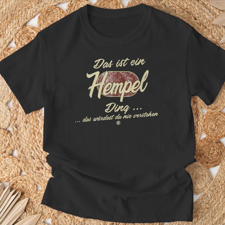 Das Ist Ein Hempel Ding Family T-Shirt Geschenke für alte Männer