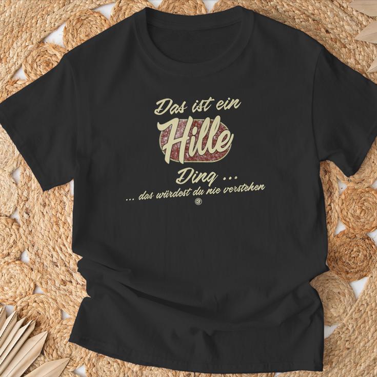 Das Ist Ein Hille Ding Lustiges Familie Hille T-Shirt Geschenke für alte Männer