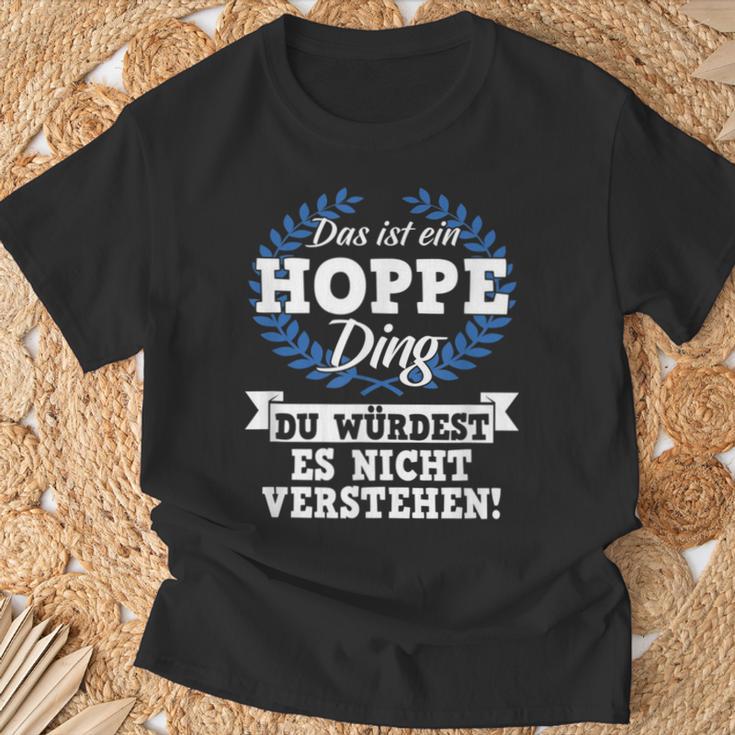 Das Ist Ein Hoppe Ding Du Würdest Es Nichterstand T-Shirt Geschenke für alte Männer