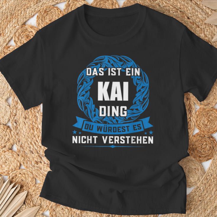 Das Ist Ein Kai Dingorname T-Shirt Geschenke für alte Männer