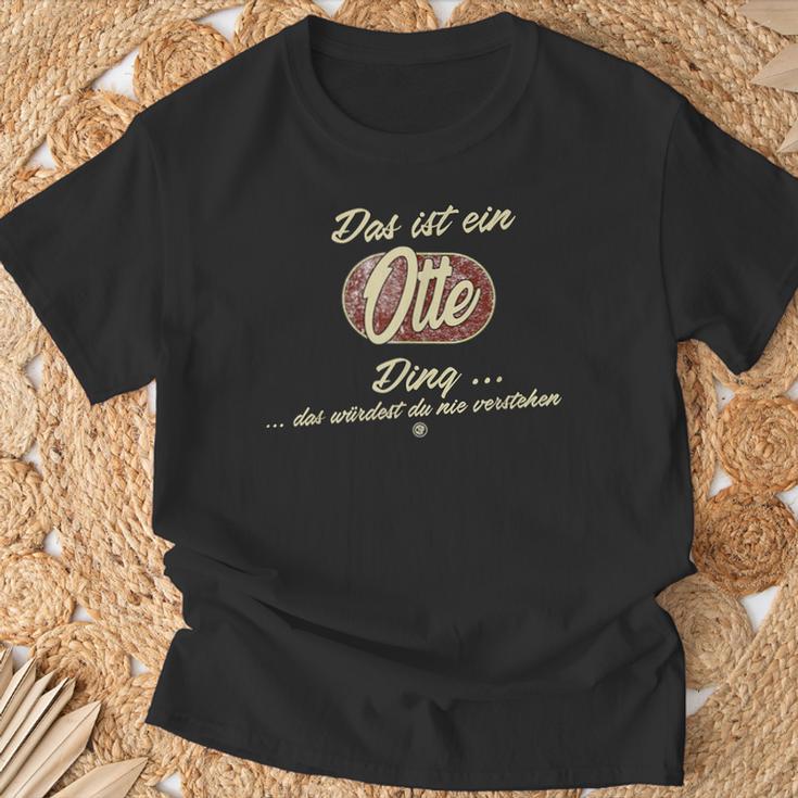 Das Ist Ein Otte Ding Lustiges Familie Otte T-Shirt Geschenke für alte Männer