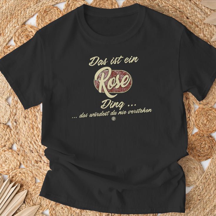 Das Ist Ein Rose Ding Lustiges Familie Rose T-Shirt Geschenke für alte Männer