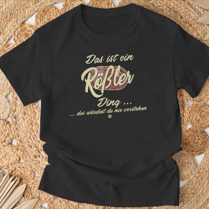 Das Ist Ein Rößler Ding Lustiges Familie Rößler T-Shirt Geschenke für alte Männer