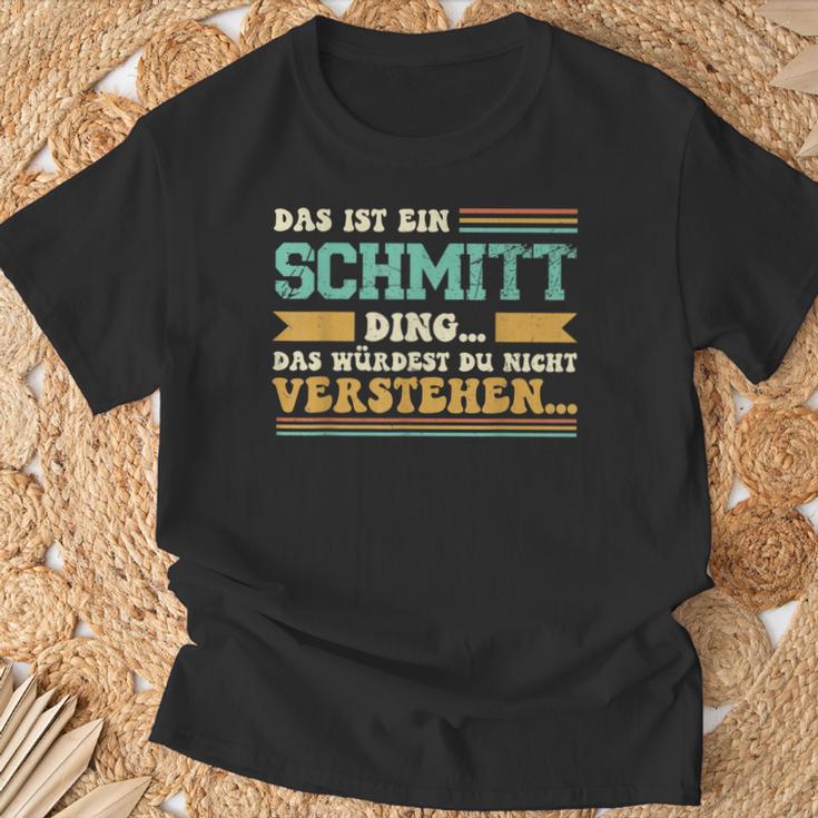 Das Ist Ein Schmitt Ding Slogan Für Familie Schmitt S T-Shirt Geschenke für alte Männer