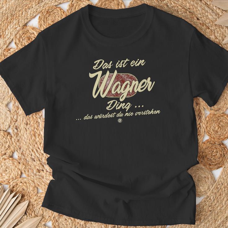 'Das Ist Ein Wagner Ding' Family T-Shirt Geschenke für alte Männer