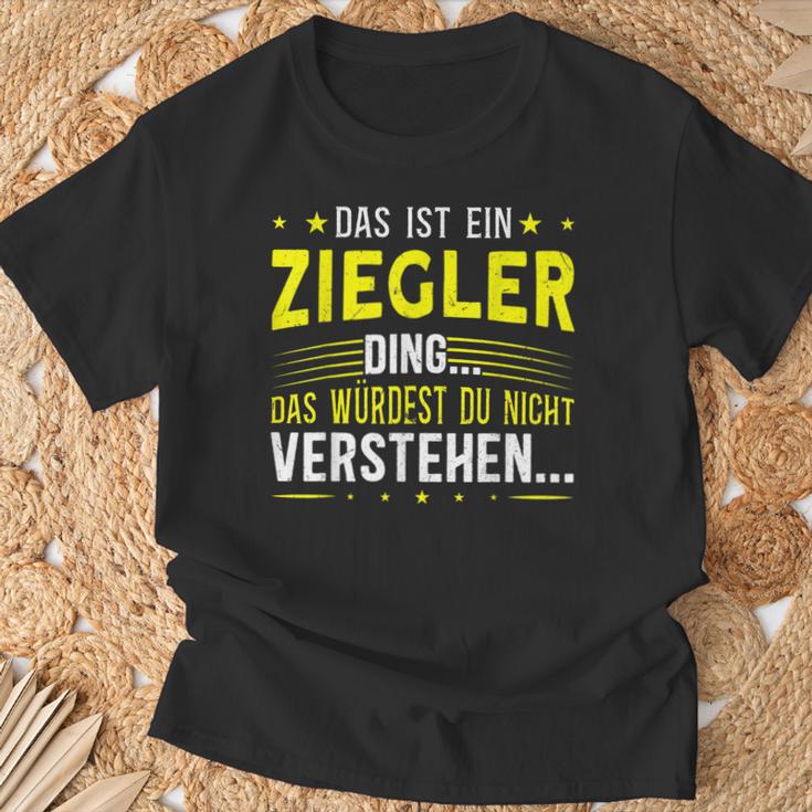 Das Ist Ein Ziegler Ding Das Ist Ein Ziegler Ding T-Shirt Geschenke für alte Männer