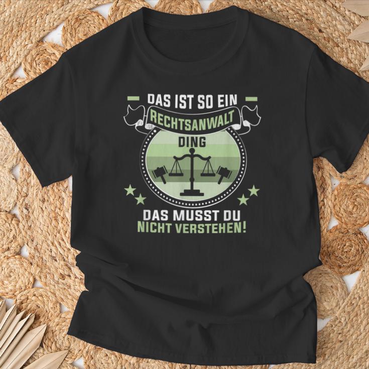 Das Ist So Ein Rechtsanwalt Ding Jurastudent Rechtsanwalt T-Shirt Geschenke für alte Männer