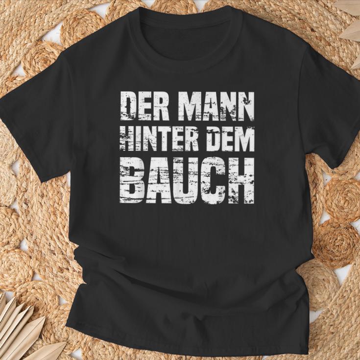 Der Mann Hinter Dem Bauchintage Father's Day T-Shirt Geschenke für alte Männer