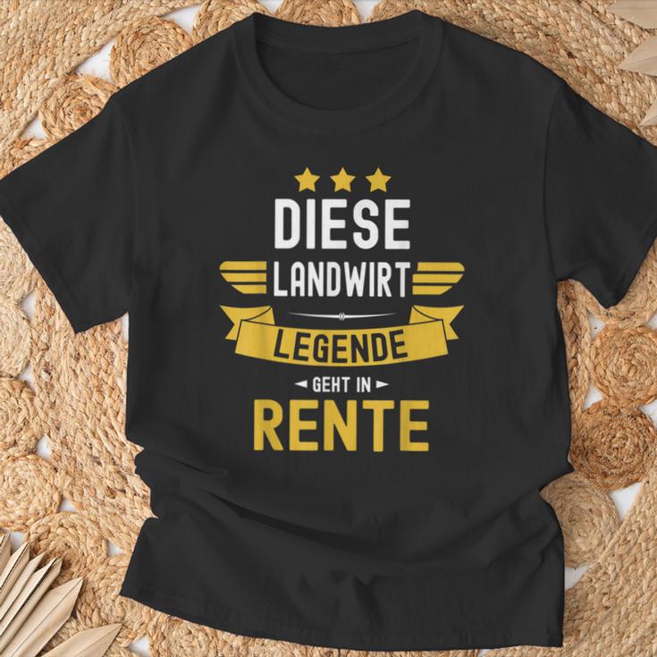 Die Legende Geht In Rente Geht In T-Shirt Geschenke für alte Männer