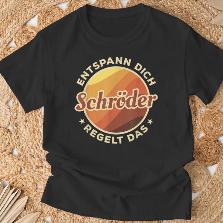 Entspann Dich Schröder Regelt Das T-Shirt Geschenke für alte Männer