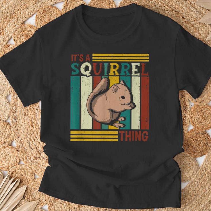 Es Ist Ein Eichhörnchen Ding Lustiger Eichhörnchenliebhaber T-Shirt Geschenke für alte Männer