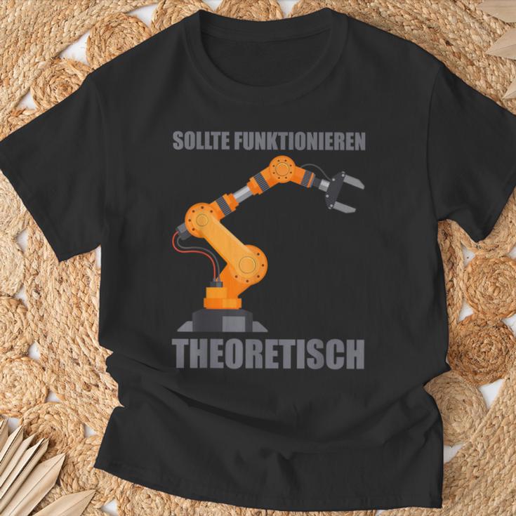 Engineering Robot Engineering Electric Engineer T-Shirt Geschenke für alte Männer