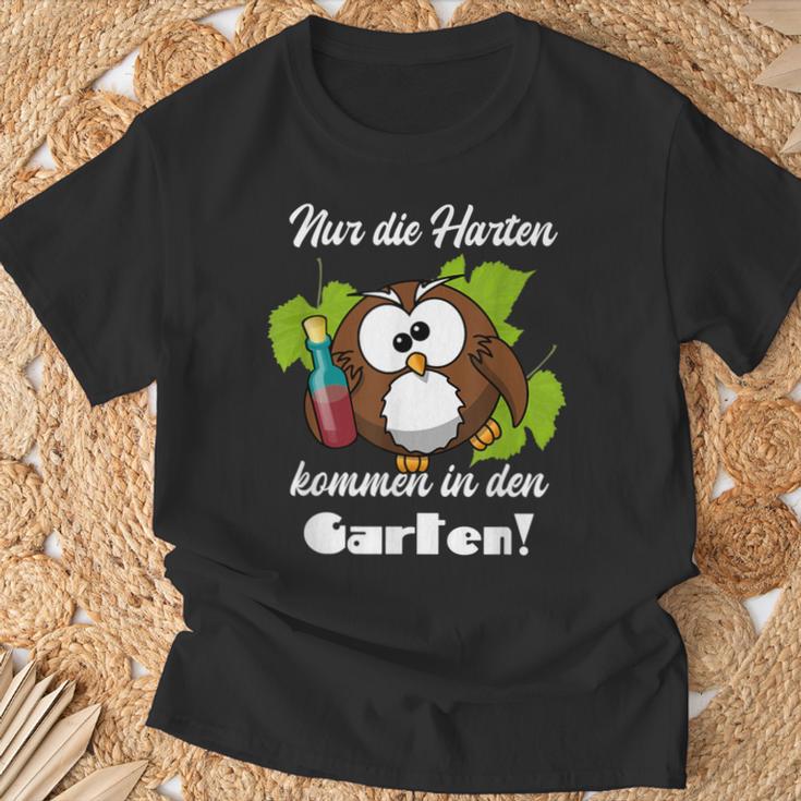 Sayings Nur Die Hart Kommen In Den Garten T-Shirt Geschenke für alte Männer