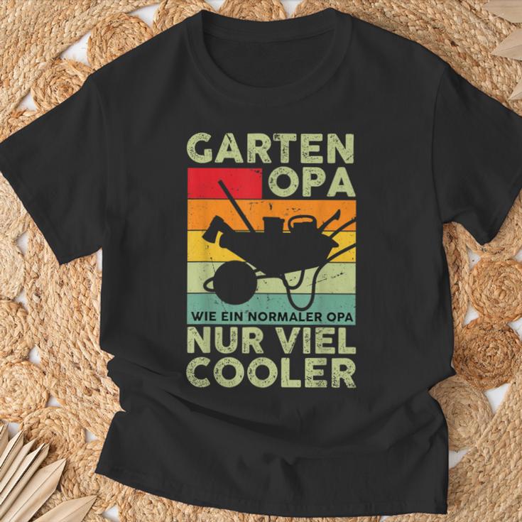 Garden Grandpa Gardener Saying Outfit For Grandad T-Shirt Geschenke für alte Männer