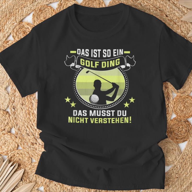 Golfer Das Ist So Ein Golf Ding Golflehrer Golfspieler T-Shirt Geschenke für alte Männer