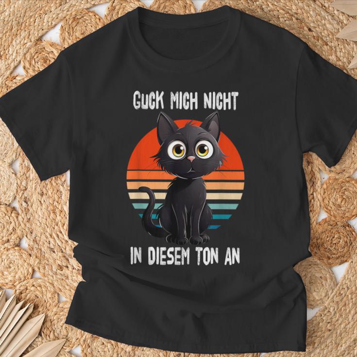 Guck Mich Nicht In Diesem Ton An Bombay Cat T-Shirt Geschenke für alte Männer