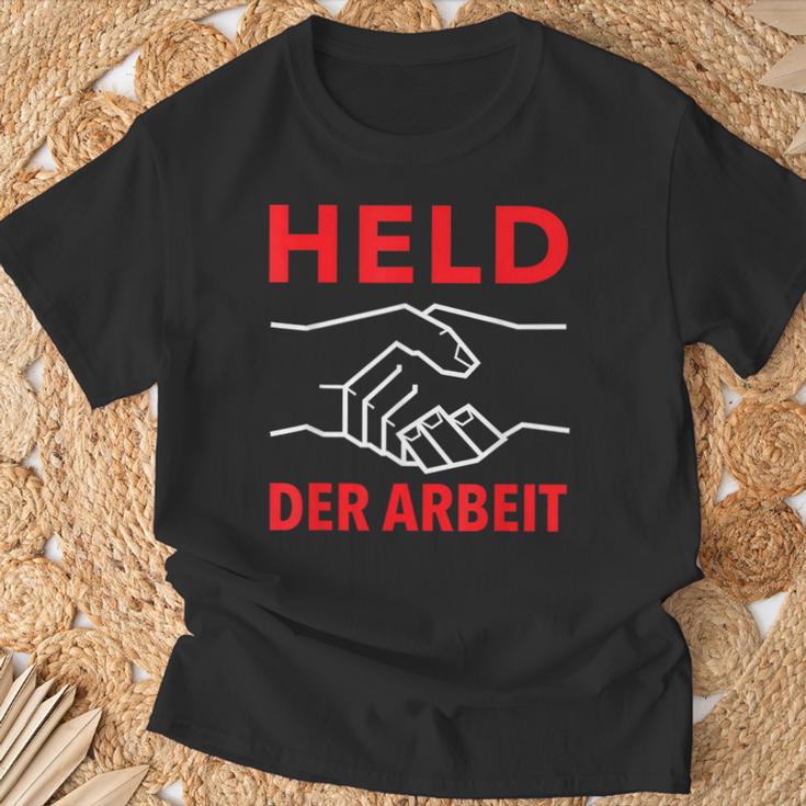 Held Der Arbeit Estdeutschland Gdr T-Shirt Geschenke für alte Männer