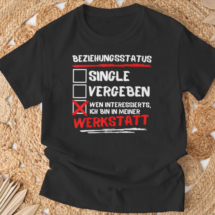 Ich Bin In Meiner Werkstatus T-Shirt Geschenke für alte Männer