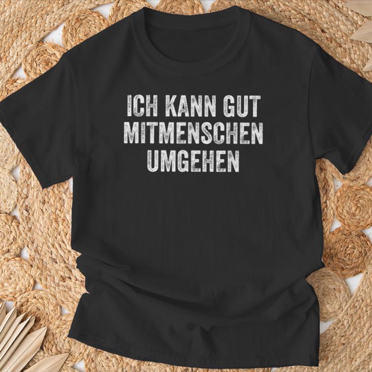 Ich Kann Gut Mitschen Absen T-Shirt Geschenke für alte Männer