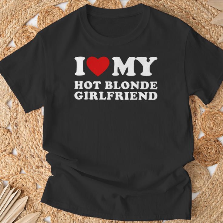 'Ich Liebe Meine Heiße Blonde' T-Shirt Geschenke für alte Männer