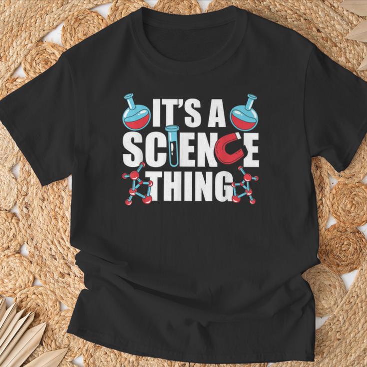 Ist Ein Wissenschaft Ding Wissenschaftler Team Science T-Shirt Geschenke für alte Männer