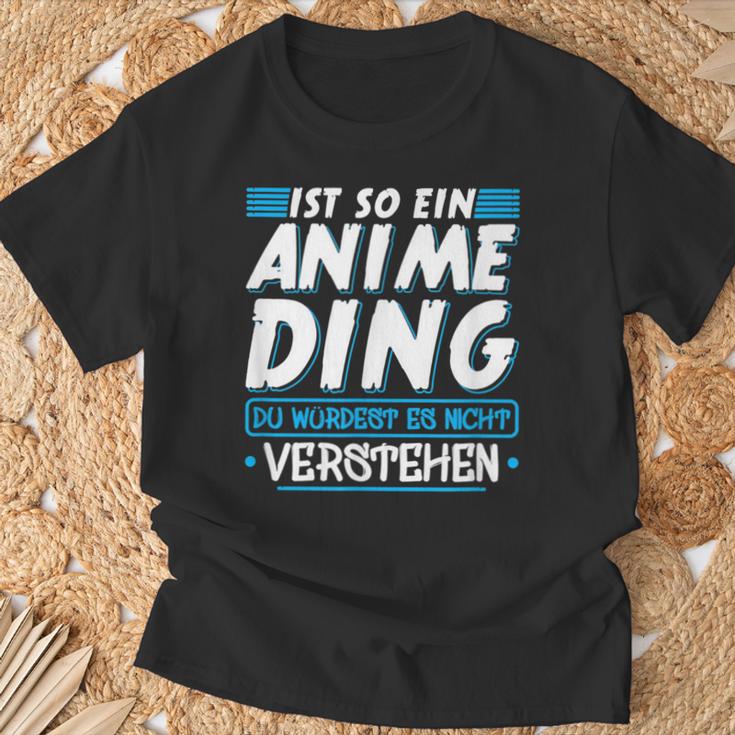 Ist So Ein Anime Ding Anime T-Shirt Geschenke für alte Männer