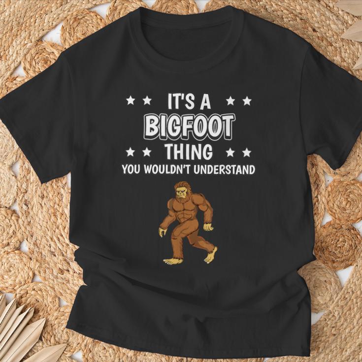 Ist So Ein Bigfoot Ding Lustiger Spruch Bigfoot T-Shirt Geschenke für alte Männer