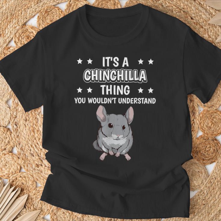 Ist So Ein Chinchilla Ding Lustiger Spruch Chinchillas T-Shirt Geschenke für alte Männer