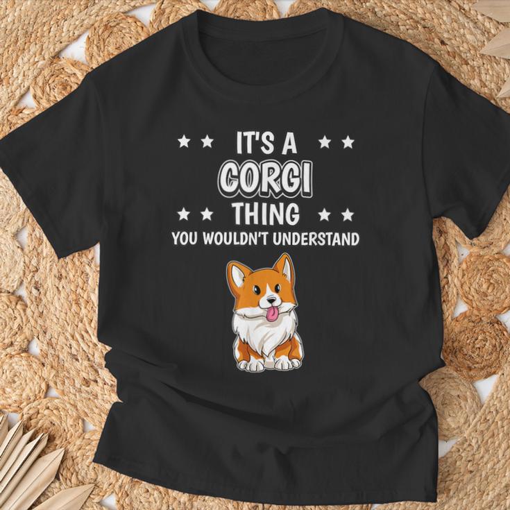 Ist So Ein Corgi Ding Lustiger Spruch Corgis T-Shirt Geschenke für alte Männer