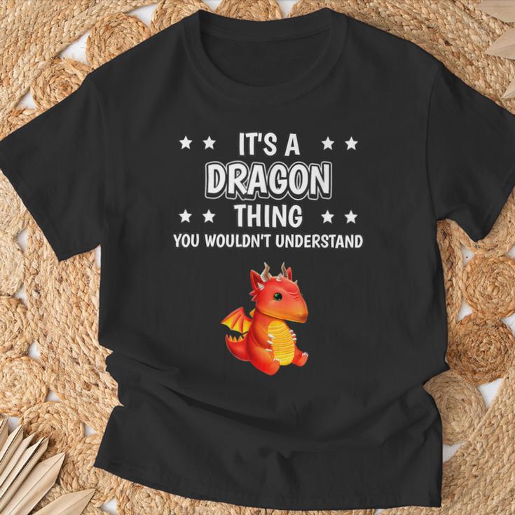 Ist So Ein Drache Ding Saying Dragon T-Shirt Geschenke für alte Männer